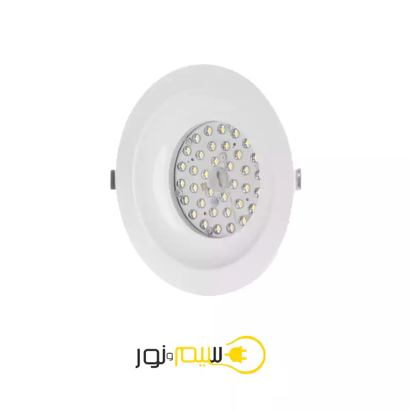 چراغ توکار نورا DR12 قطر 20
