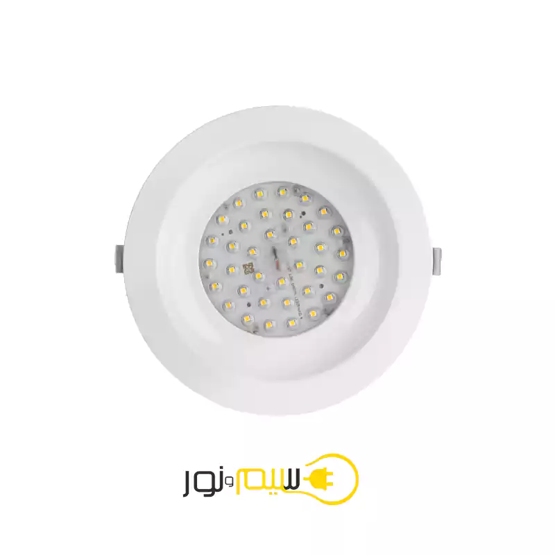 چراغ توکار نورا DR12 قطر 20